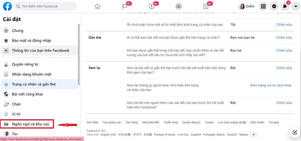 Cách dịch Story sang tiếng Việt trên Facebook bằng máy tính